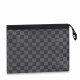 Falsa Louis Vuitton Pochette Voyage MM Damier Grafito N41696 Imitacion