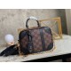 Falsa Louis Vuitton Valisette Souple BB Bag Damier Ebene N50063 Imitacion