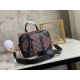 Falsa Louis Vuitton Valisette Souple BB Bag Damier Ebene N50063 Imitacion