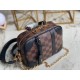 Falsa Louis Vuitton Valisette Souple BB Bag Damier Ebene N50063 Imitacion