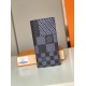 Falsa Louis Vuitton Brazza Cartera Damier Graphite 3D N60436 Imitacion