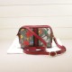 Replicas Gucci Ophidia GG Flora Mini bolso 517350 Rojo Baratos Imitacion