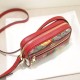 Replicas Gucci Ophidia GG Flora Mini bolso 517350 Rojo Baratos Imitacion