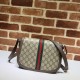 Replicas Gucci Ophidia GG bolso de hombro pequeño 601044 Café oscuro Baratos Imitacion