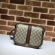 Replicas Gucci Ophidia GG bolso de hombro pequeño 601044 Café oscuro Baratos Imitacion