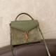 Replicas YSL Saint Laurent Cassandra Bolso mediano con asa superior verde claro Baratos Imitacion