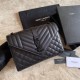 Replicas YSL Saint Laurent Medium Envelope Bolso Mix Matelasse Negra Hardware Baratos Imitacion