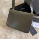 Replicas YSL Saint Laurent Carre Satchel Suede Bag Light Green Baratos Imitacion