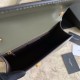 Replicas YSL Saint Laurent Carre Satchel Suede Bag Light Green Baratos Imitacion