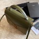 Replicas YSL Saint Laurent Cassandra Bolso mediano con asa superior verde claro Baratos Imitacion