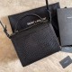 Replicas YSL Saint Laurent Cassandra Bolso mediano de cocodrilo con asa superior negro Baratos Imitacion