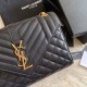 Replicas YSL Saint Laurent Medium Envelope Bolso Mix Matelasse Negra Gold Hardware Baratos Imitacion