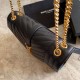 Replicas YSL Saint Laurent Medium Envelope Bolso Mix Matelasse Negra Gold Hardware Baratos Imitacion