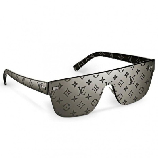 Replicas Louis Vuitton Black City Mask Monogram Sunglasses Z0993U Baratos Imitacion