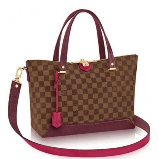 Replicas Louis Vuitton Hyde Park Bolsos Damier Ebene N41015 Baratos Imitacion