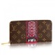 Replicas Louis Vuitton Kabuki Zippy Billetera Monogram Canvas M67258 Baratos Imitacion