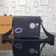 Replicas Louis Vuitton League District PM Bolsos Damier Graphite N41054 Baratos Imitacion