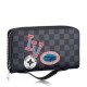 Replicas Louis Vuitton League Zippy XL Billetera Damier Graphite N64441 Baratos Imitacion