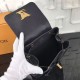 Replicas Louis Vuitton Lockme Mini Mochila M54573 Negro Baratos Imitacion