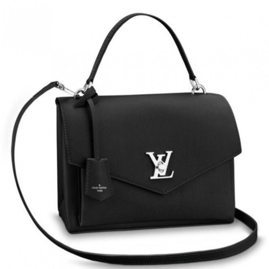 Replicas Louis Vuitton My Lockme Bolsos M54849 Negro Baratos Imitacion