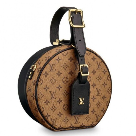 Replicas Louis Vuitton Petite Boite Chapeau Monogram Reverse M43510 Baratos Imitacion