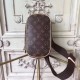 Replicas Louis Vuitton Pochette Gange Monogram Canvas M51870 Baratos Imitacion