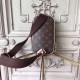 Replicas Louis Vuitton Pochette Gange Monogram Canvas M51870 Baratos Imitacion