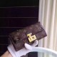 Replicas Louis Vuitton Triangle Billetera Monogram Canvas M61499 Baratos Imitacion