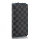 Replicas Louis Vuitton Zippy Billetera Vertical Damier Graphite N63305 Baratos Imitacion