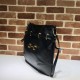 Replicas Gucci 1955 Horsebit Messenger Bag 602089 Negro Baratos Imitacion