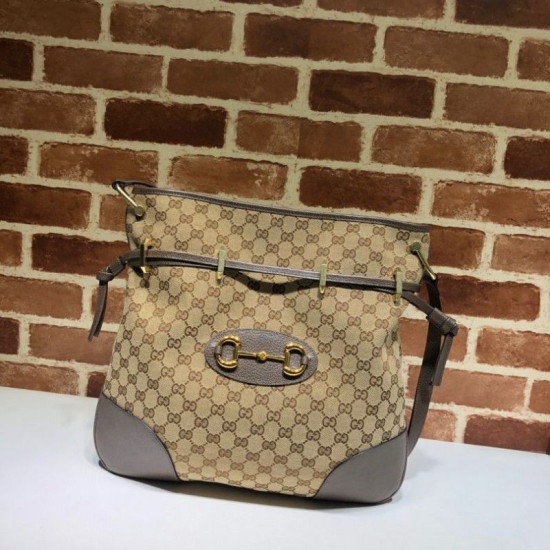 Replicas Gucci 1955 Horsebit Messenger Bolsos 602089 Baratos Imitacion