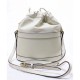 Replicas Gucci 1955 Horsebit Bucket Bag 602118 Blanco Baratos Imitacion