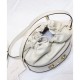 Replicas Gucci 1955 Horsebit Bucket Bag 602118 Blanco Baratos Imitacion