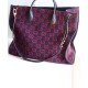 Replicas Gucci Bolso tote de lana GG 598169 Azul oscuro Baratos Imitacion