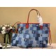 Replicas Louis Vuitton Neverfull MM Bag Monogram Denim M44981 Baratos Imitacion