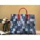 Replicas Louis Vuitton Onthego GM Bag Monogram Denim M44992 Baratos Imitacion