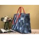 Replicas Louis Vuitton Onthego GM Bag Monogram Denim M44992 Baratos Imitacion