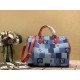 Replicas Gucci Speedy Bandouliere 30 Monogram Denim M45041 Baratos Imitacion