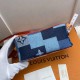 Replicas Louis Vuitton Beach Pouch Monogram Denim M68765 Baratos Imitacion