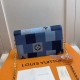 Replicas Louis Vuitton Flore Chain Wallet Monogram Denim M69036 Baratos Imitacion