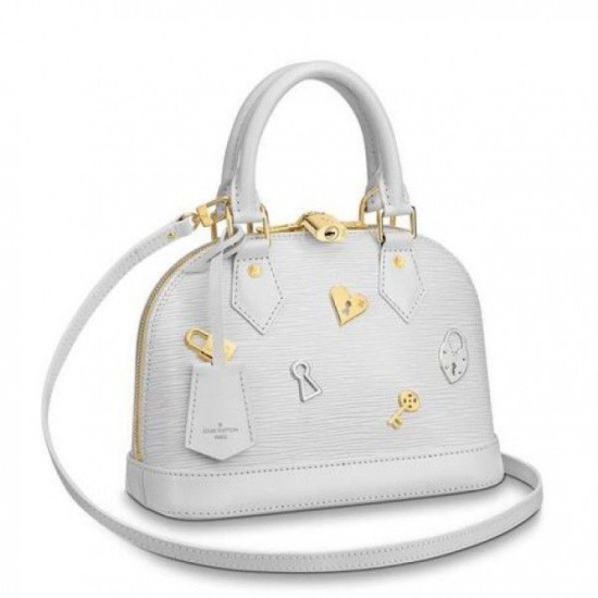 Replicas Louis Vuitton Bolsa Alma BB Love Lock M52885 Baratos Imitacion