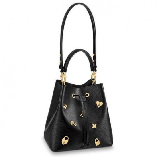 Replicas Louis Vuitton Bolsa Epi Neonoe Love Lock M53237 Baratos Imitacion