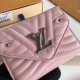 Replicas Louis Vuitton Cartera compacta Pink New Wave M63730 Baratos Imitacion