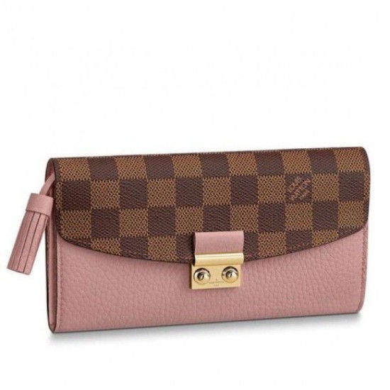 Replicas Louis Vuitton Cartera Croisette Damier Ebene N60215 Baratos Imitacion