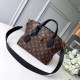 Replicas Louis Vuitton Flower con cremallera Tote BB Monogram Canvas M44351 Negro Baratos Imitacion