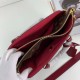 Replicas Louis Vuitton Flower Zipped Tote BB Monogram Canvas M44350 Rojo Baratos Imitacion