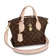 Replicas Louis Vuitton Flower Zipped Tote BB Monogram Canvas M44359 Beige Baratos Imitacion