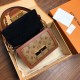 Replicas Louis Vuitton Mini Dauphine Bag Monogram Reverse M44580 Baratos Imitacion