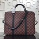 Replicas Louis Vuitton Porte Documentos Viaje PM Damier Ebene N41466 Baratos Imitacion