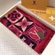 Replicas Louis Vuitton rosa Kamonogram Stole M71190 Baratos Imitacion